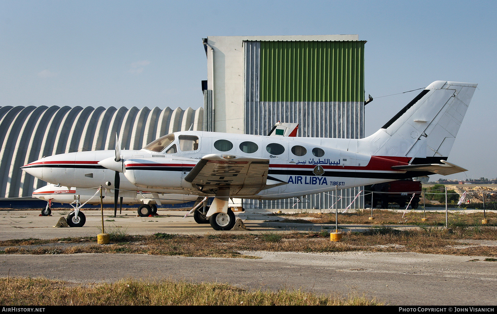 Aircraft Photo of 5A-DBM | Cessna 421C Golden Eagle | Air Libya Tibesti | AirHistory.net #499118