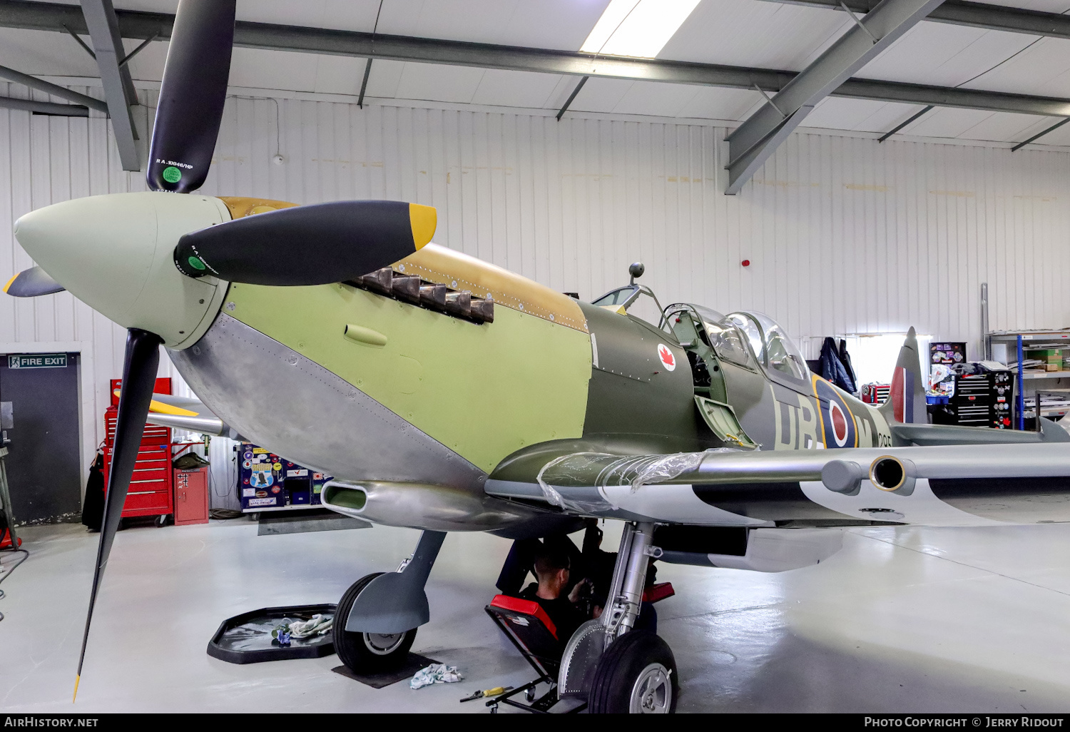 Aircraft Photo of G-CLXB / ML295 | Supermarine 509 Spitfire T9 | UK - Air Force | AirHistory.net #499130