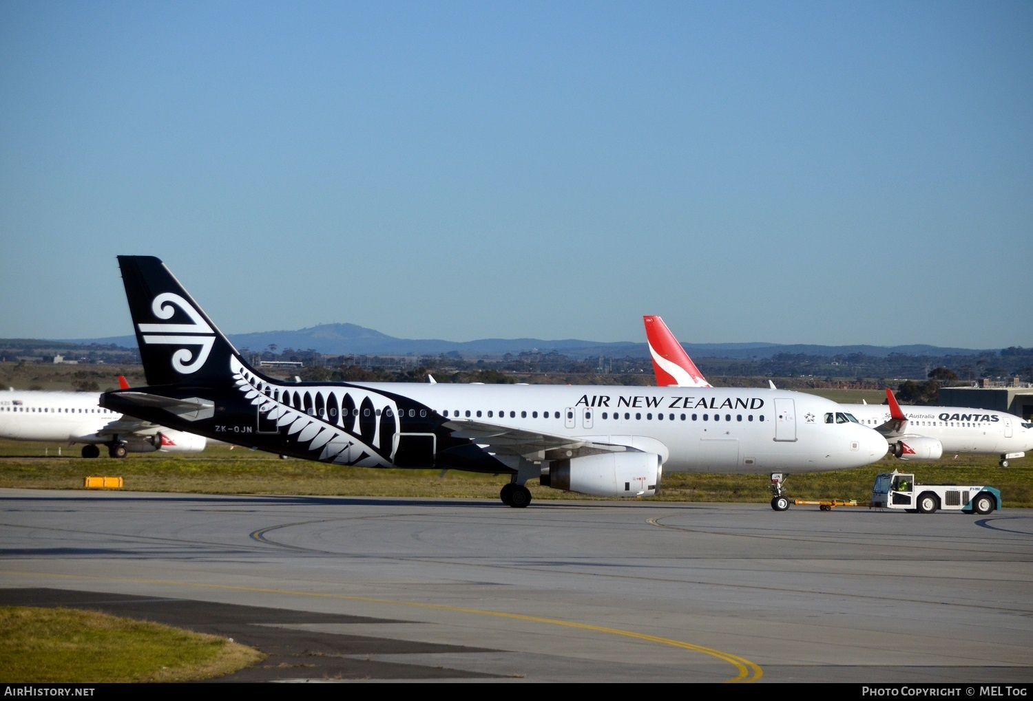 Aircraft Photo of ZK-OJN | Airbus A320-232 | Air New Zealand | AirHistory.net #499132