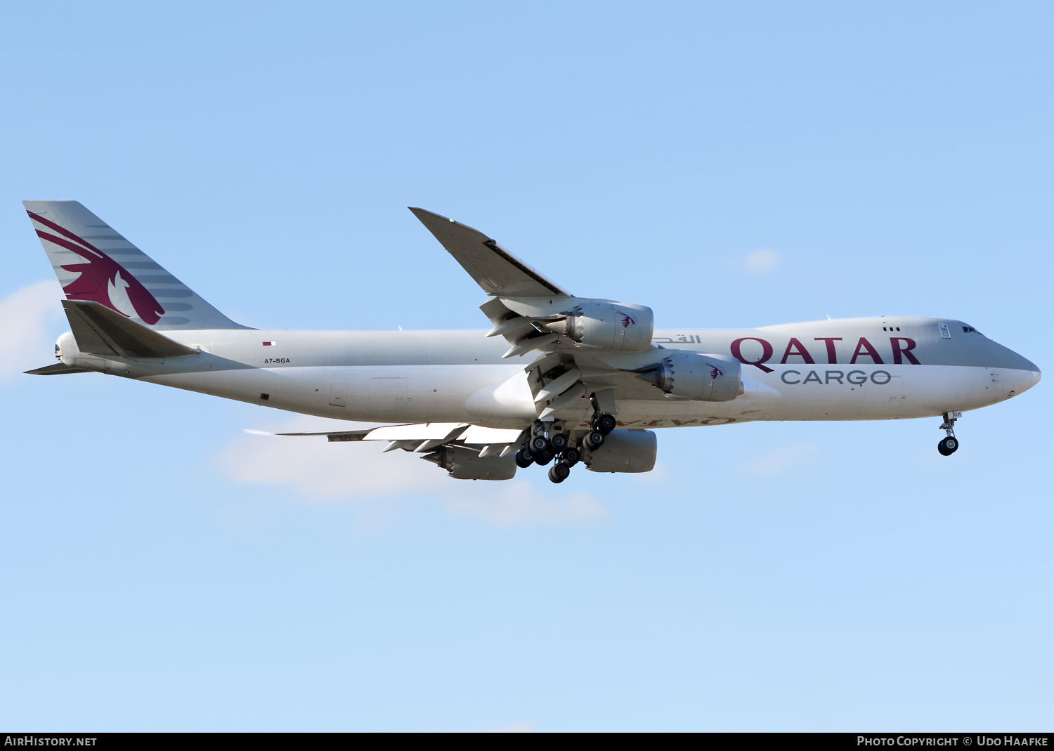 Aircraft Photo of A7-BGA | Boeing 747-87UF/SCD | Qatar Airways Cargo | AirHistory.net #499141