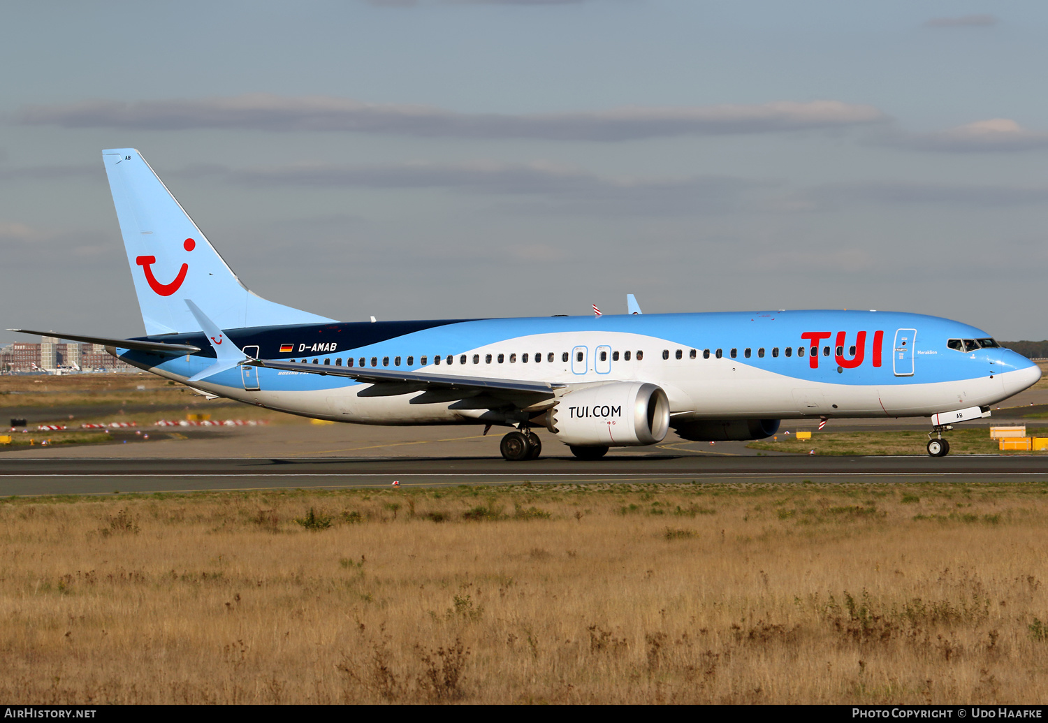 Aircraft Photo of D-AMAB | Boeing 737-8 Max 8 | TUI | AirHistory.net #499149