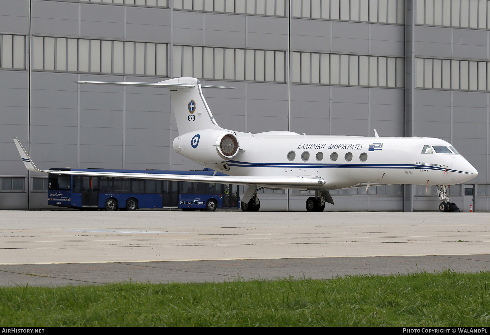 Aircraft Photo of 678 | Gulfstream Aerospace G-V Gulfstream V | Greece - Air Force | AirHistory.net #499160