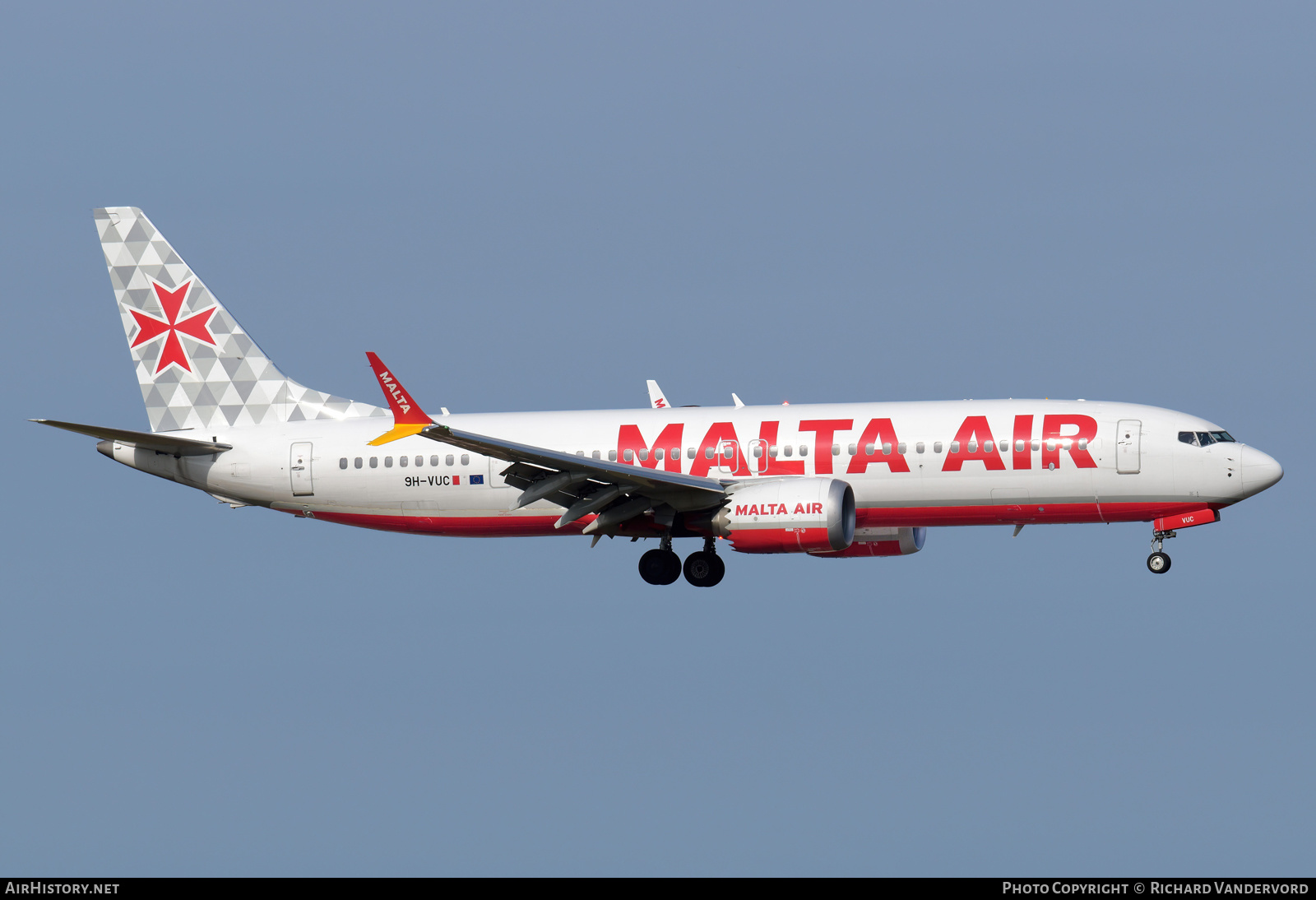 Aircraft Photo of 9H-VUC | Boeing 737-8200 Max 200 | Malta Air | AirHistory.net #499171