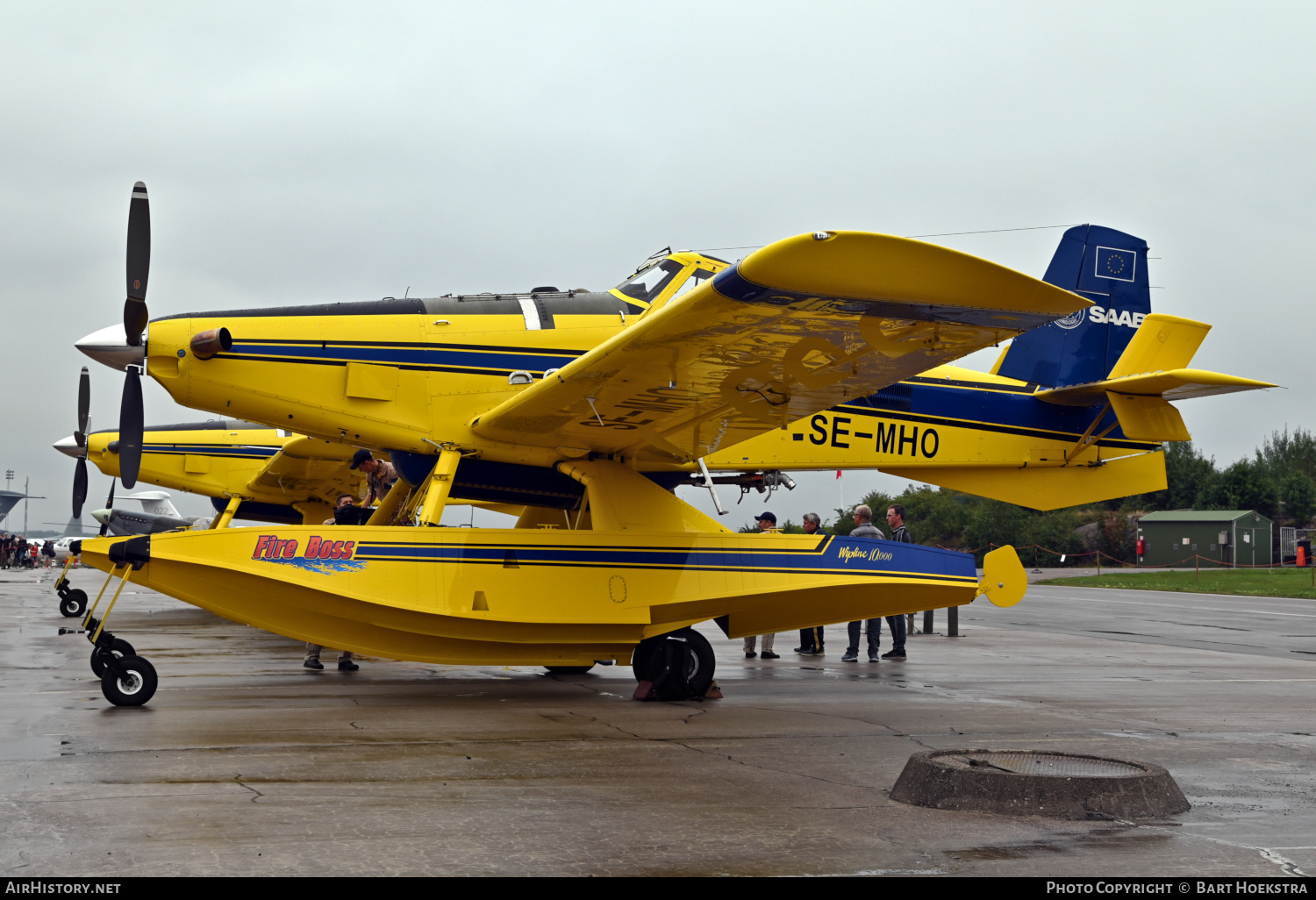 Aircraft Photo of SE-MHO | Air Tractor AT-802F Fire Boss (AT-802A) | Saab Technologies | AirHistory.net #499179