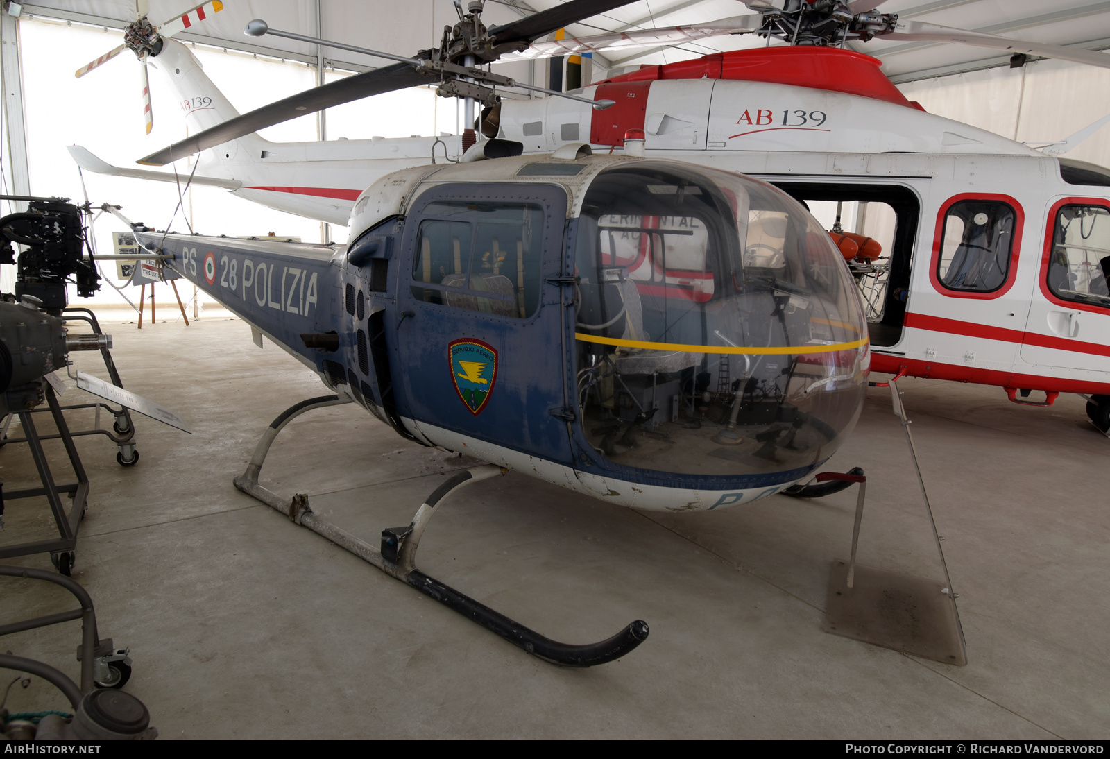 Aircraft Photo of MM80728 | Agusta AB-47J-3 Ranger | Italy - Polizia | AirHistory.net #499182