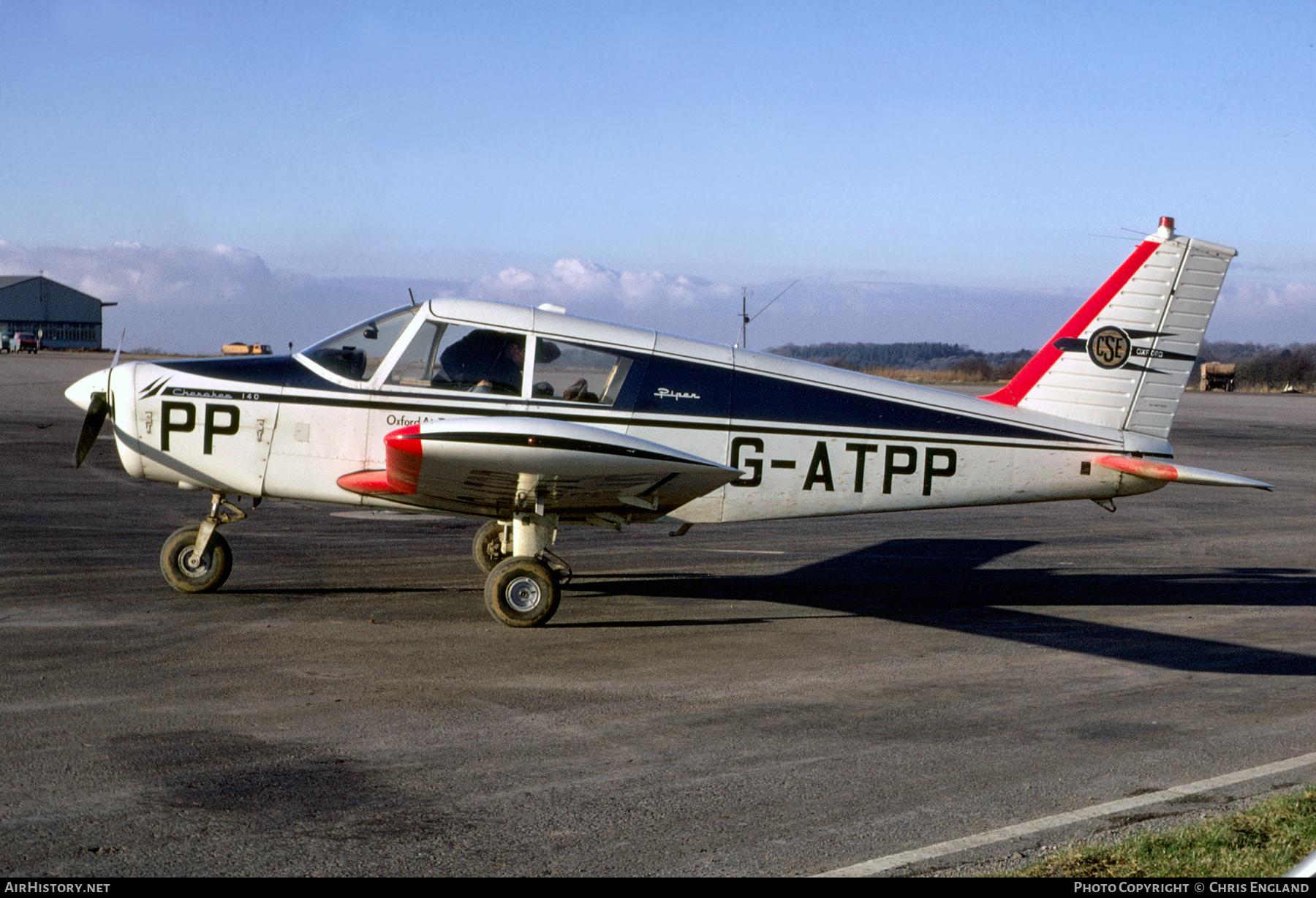 Aircraft Photo of G-ATPP | Piper PA-28-140 Cherokee | CSE Aviation | AirHistory.net #499198