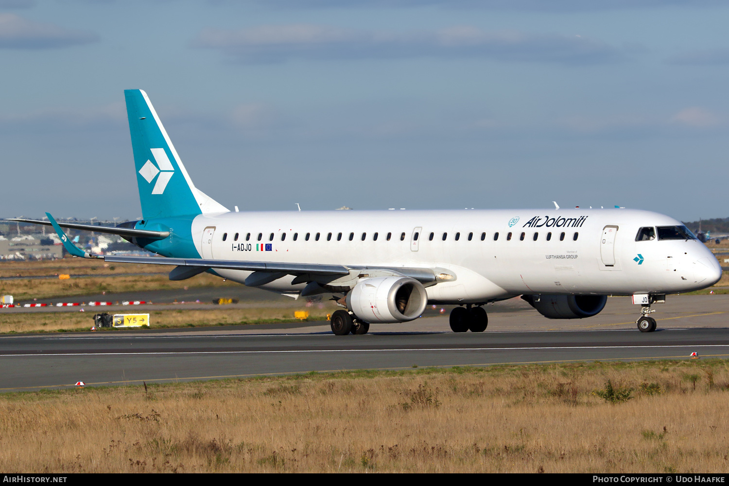 Aircraft Photo of I-ADJO | Embraer 195LR (ERJ-190-200LR) | Air Dolomiti | AirHistory.net #499208