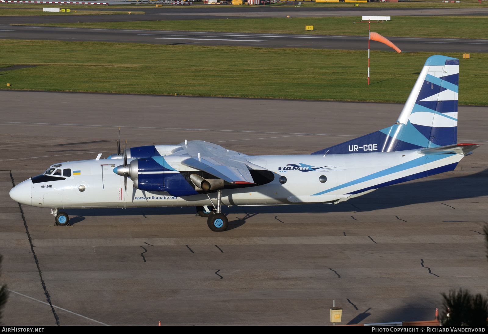 Aircraft Photo of UR-CQE | Antonov An-26B | Vulkan Air | AirHistory.net #499217