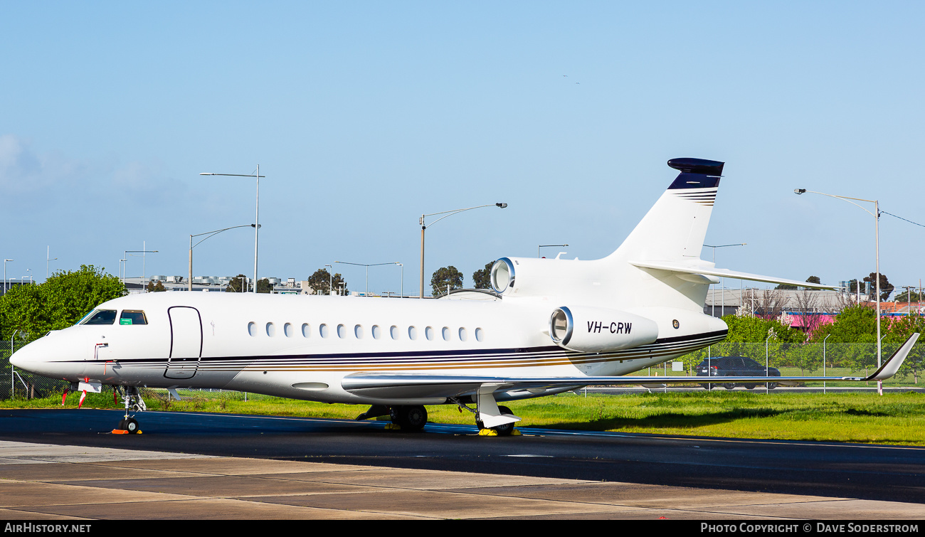 Aircraft Photo of VH-CRW | Dassault Falcon 7X | AirHistory.net #499219