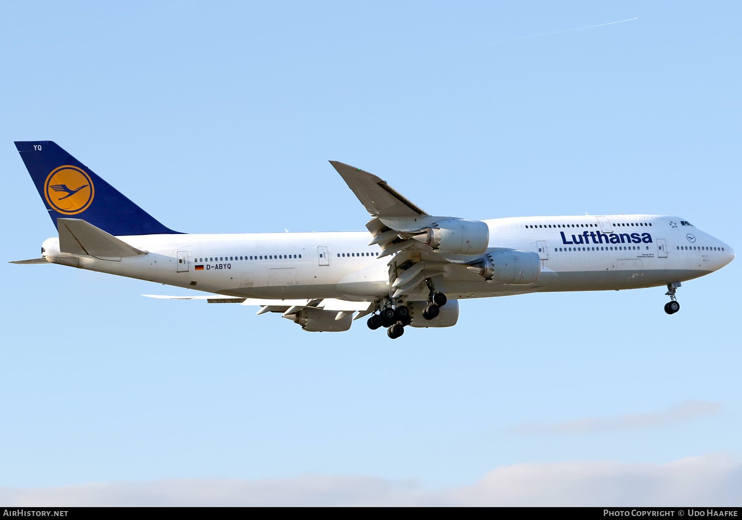 Aircraft Photo of D-ABYQ | Boeing 747-830 | Lufthansa | AirHistory.net #499228