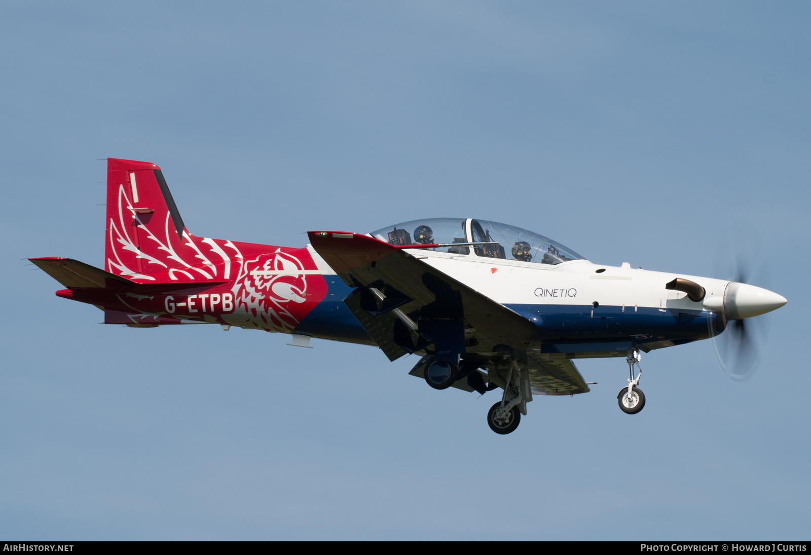 Aircraft Photo of G-ETPB | Pilatus PC-21 | QinetiQ | AirHistory.net #499240