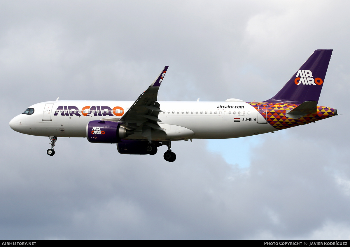 Aircraft Photo of SU-BUM | Airbus A320-251N | Air Cairo | AirHistory.net #499244