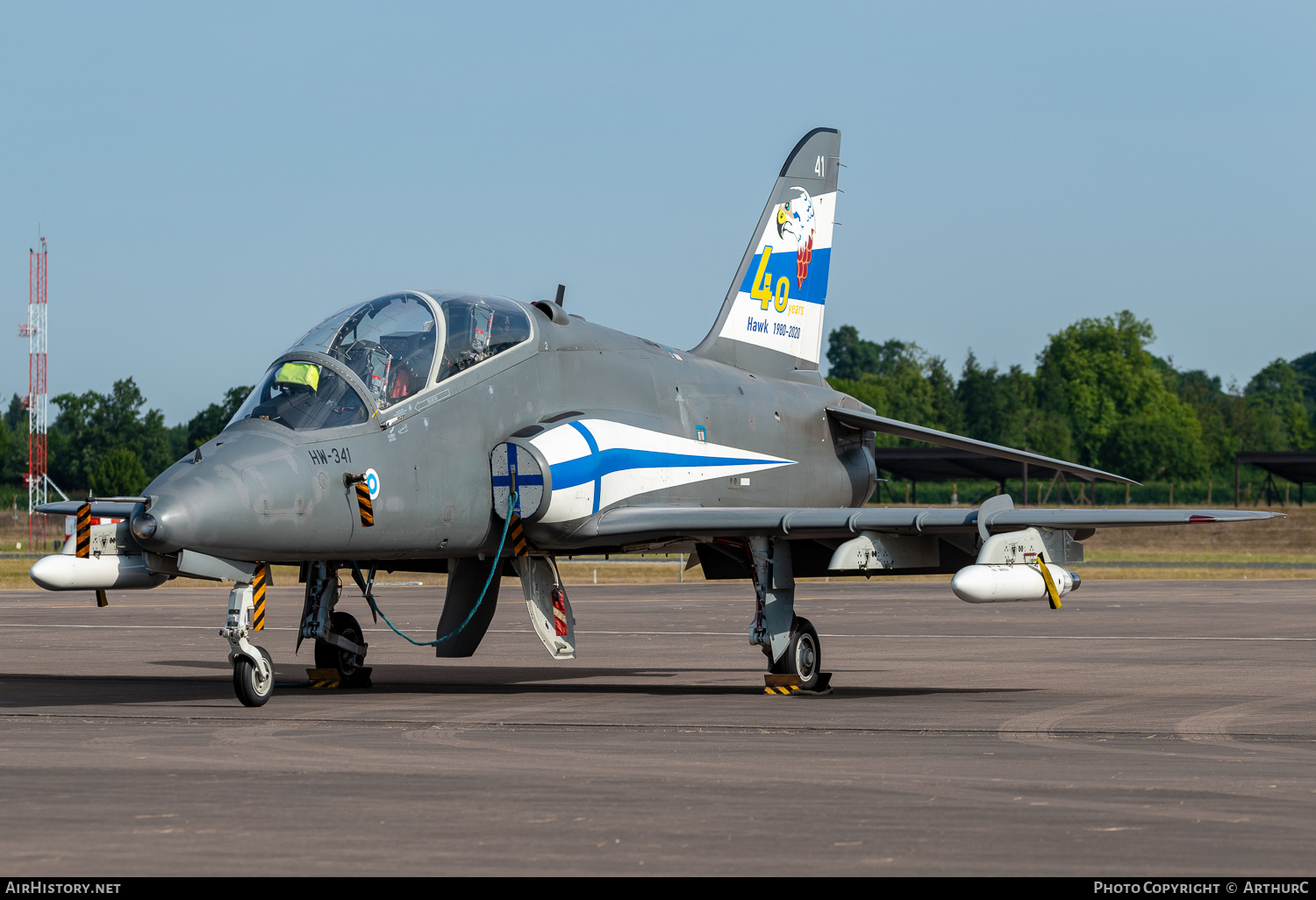 Aircraft Photo of HW-341 | British Aerospace Hawk 51 | Finland - Air Force | AirHistory.net #499249