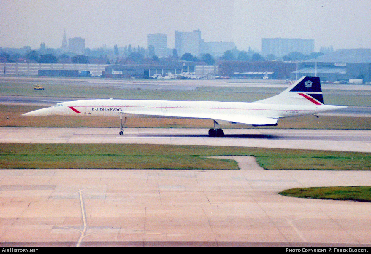 Aircraft Photo of G-BOAG | Aerospatiale-British Aerospace Concorde 102 | British Airways | AirHistory.net #499260