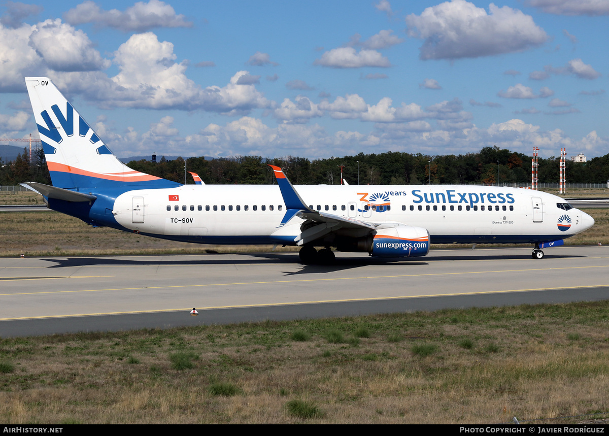 Aircraft Photo of TC-SOV | Boeing 737-8HC | SunExpress | AirHistory.net #499264