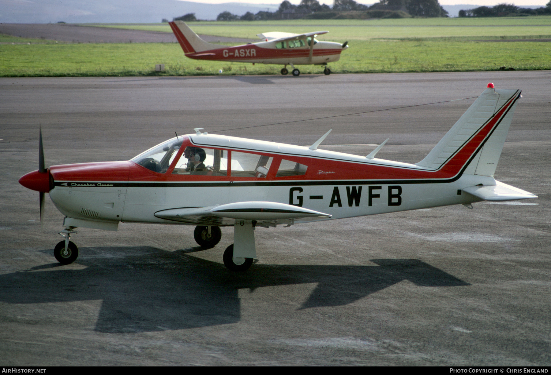 Aircraft Photo of G-AWFB | Piper PA-28R-180 Cherokee Arrow | AirHistory.net #499273