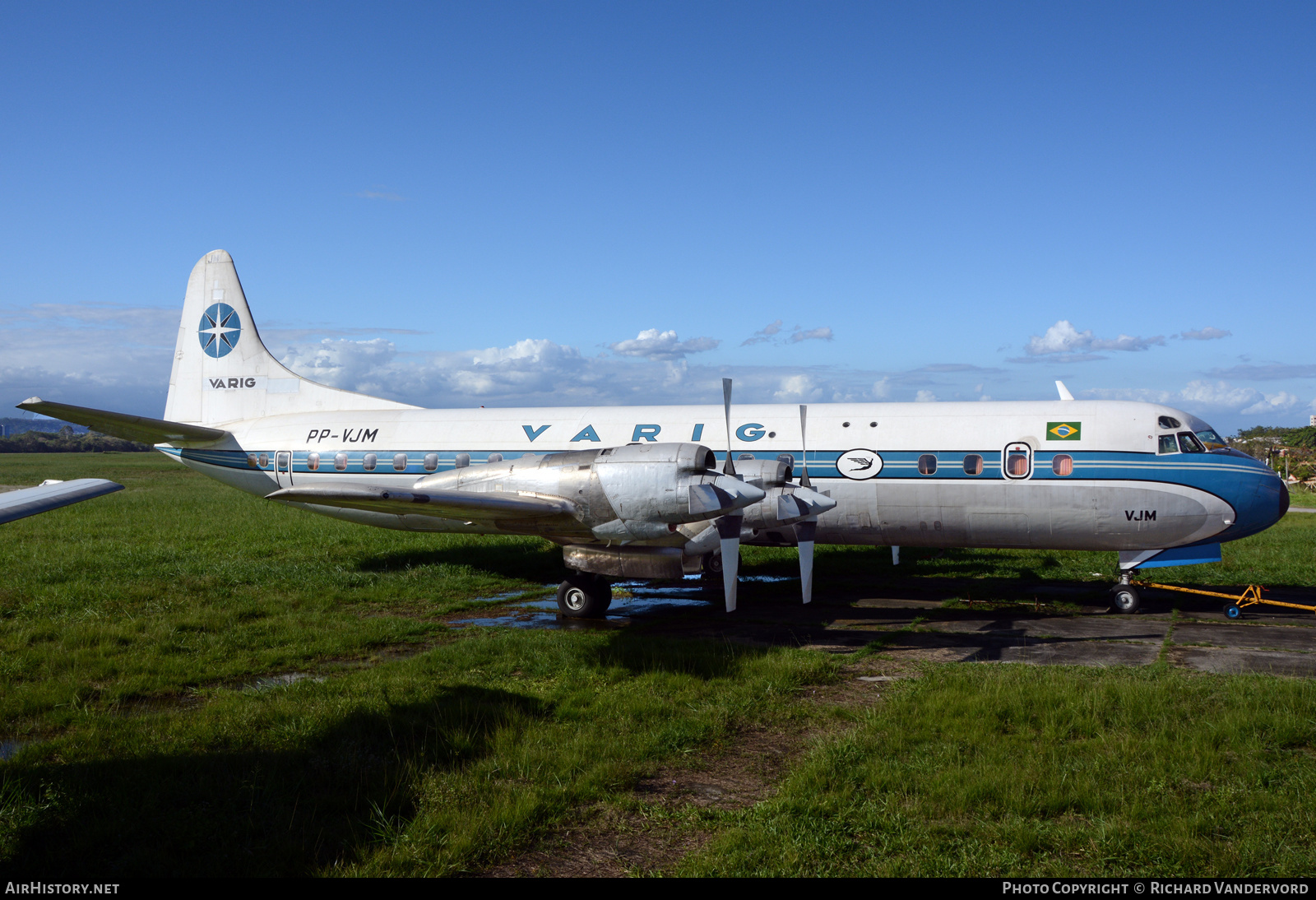 Aircraft Photo of PP-VJM | Lockheed L-188A Electra | Varig | AirHistory.net #499303