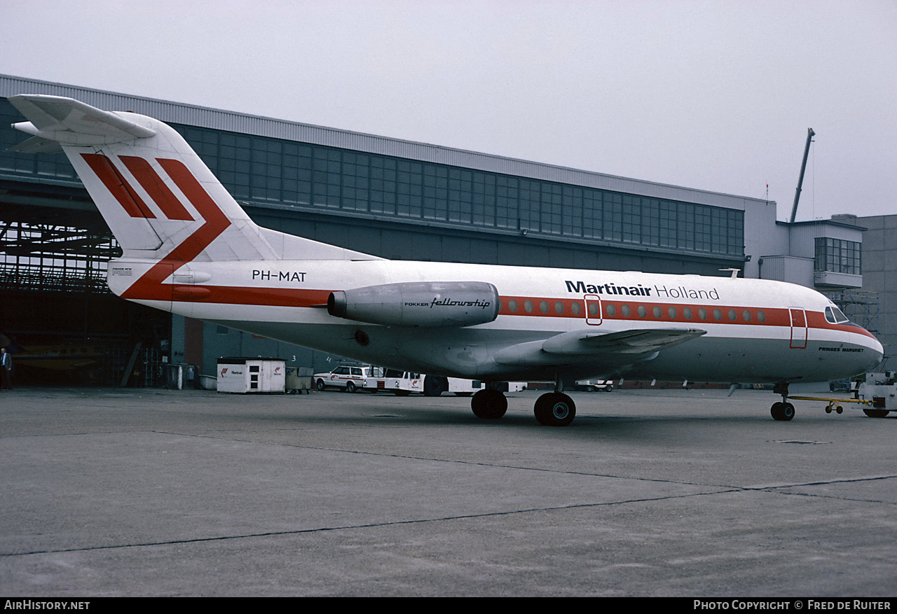 Aircraft Photo of PH-MAT | Fokker F28-1000 Fellowship | Martinair Holland | AirHistory.net #499324