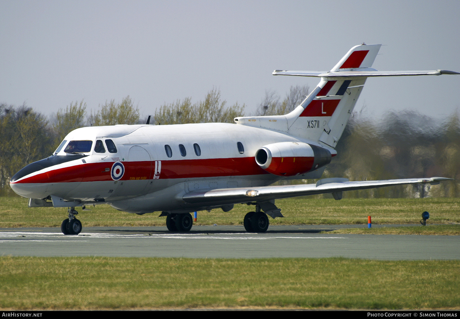 Aircraft Photo of XS711 | Hawker Siddeley HS-125-2 Dominie T1 | UK - Air Force | AirHistory.net #499330