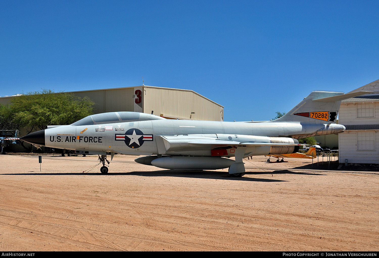 Aircraft Photo of 57-282 / 70282 | McDonnell F-101B Voodoo | USA - Air Force | AirHistory.net #499336