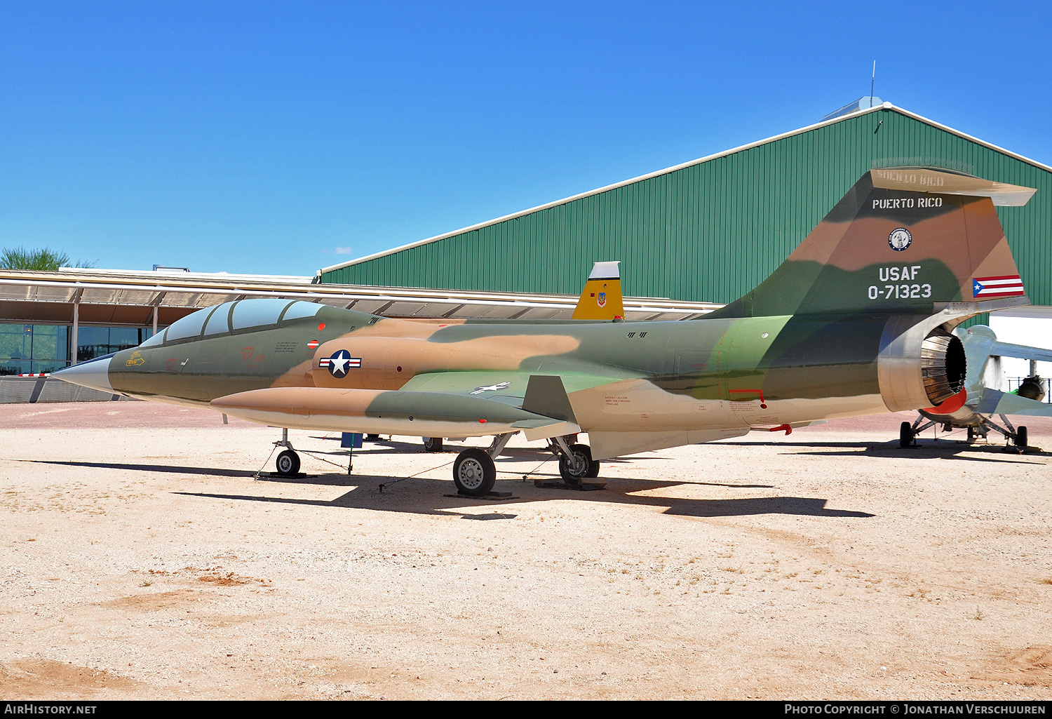 Aircraft Photo of 57-1323 / 0-71323 | Lockheed F-104D Starfighter | USA - Air Force | AirHistory.net #499341