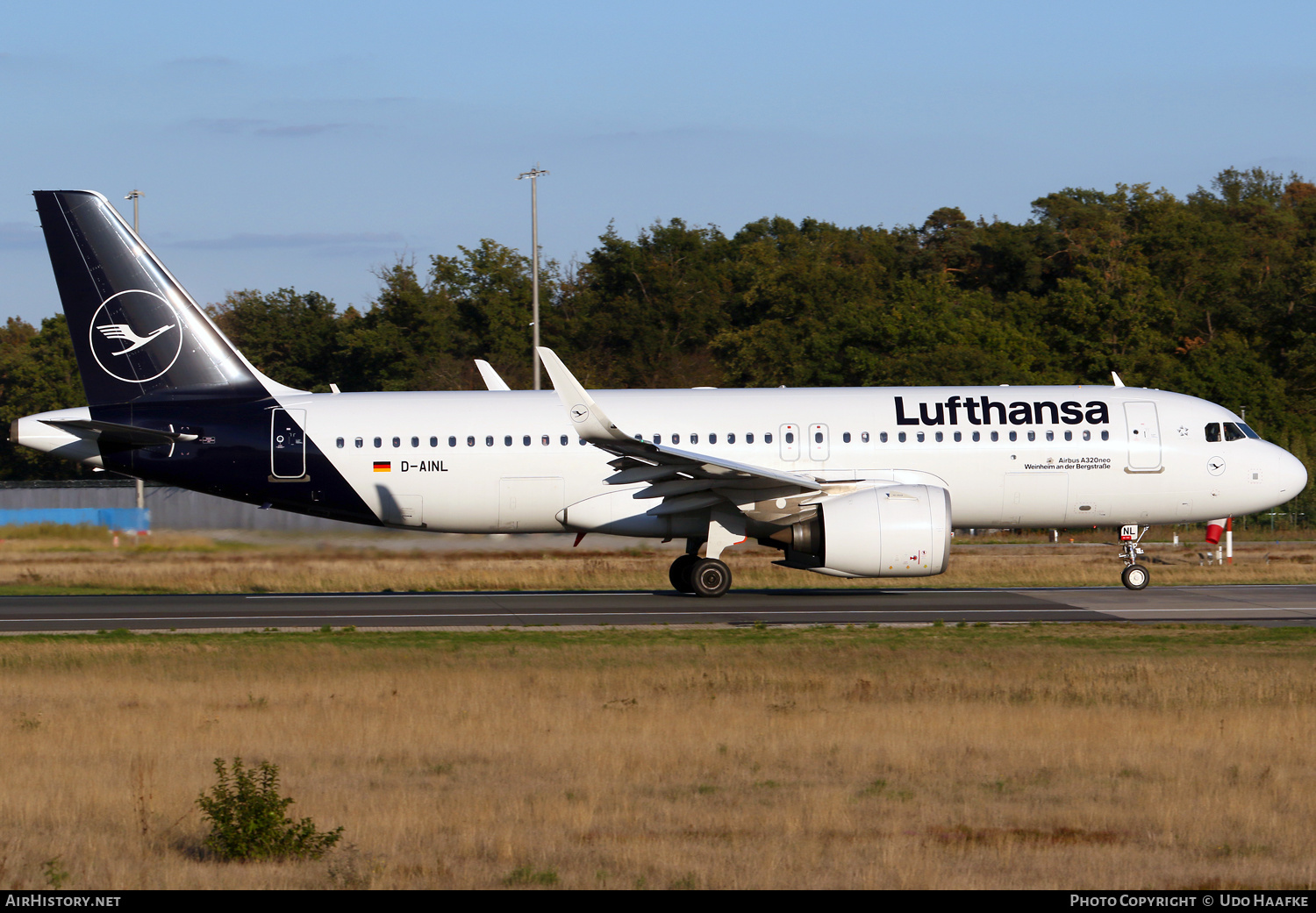 Aircraft Photo of D-AINL | Airbus A320-271N | Lufthansa | AirHistory.net #499345