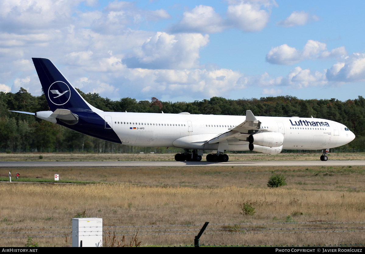Aircraft Photo of D-AIFD | Airbus A340-313 | Lufthansa | AirHistory.net #499349