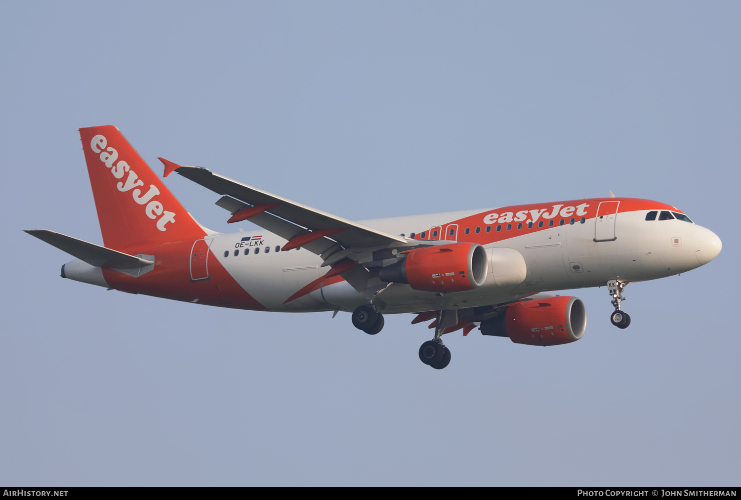 Aircraft Photo of OE-LKK | Airbus A319-111 | EasyJet | AirHistory.net #499352