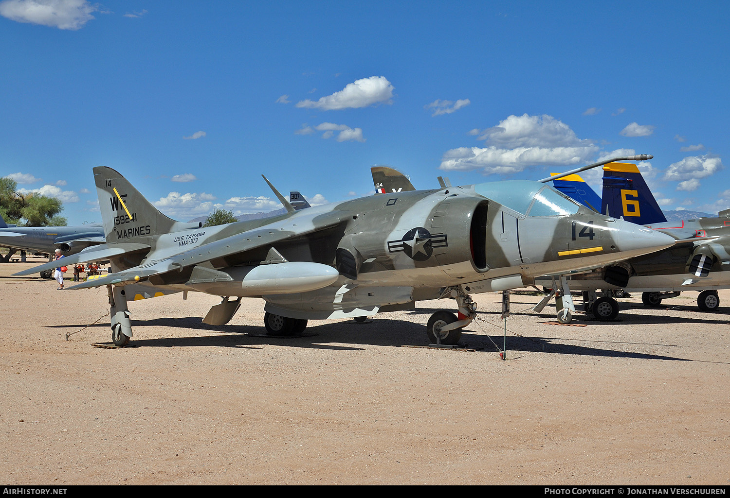 Aircraft Photo of 159241 | Hawker Siddeley AV-8C Harrier | USA - Marines | AirHistory.net #499356