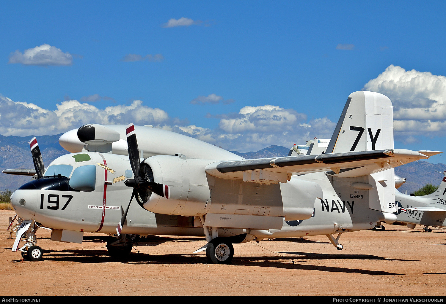 Aircraft Photo of 136468 / 6468 | Grumman S-2F Tracker | USA - Navy | AirHistory.net #499360
