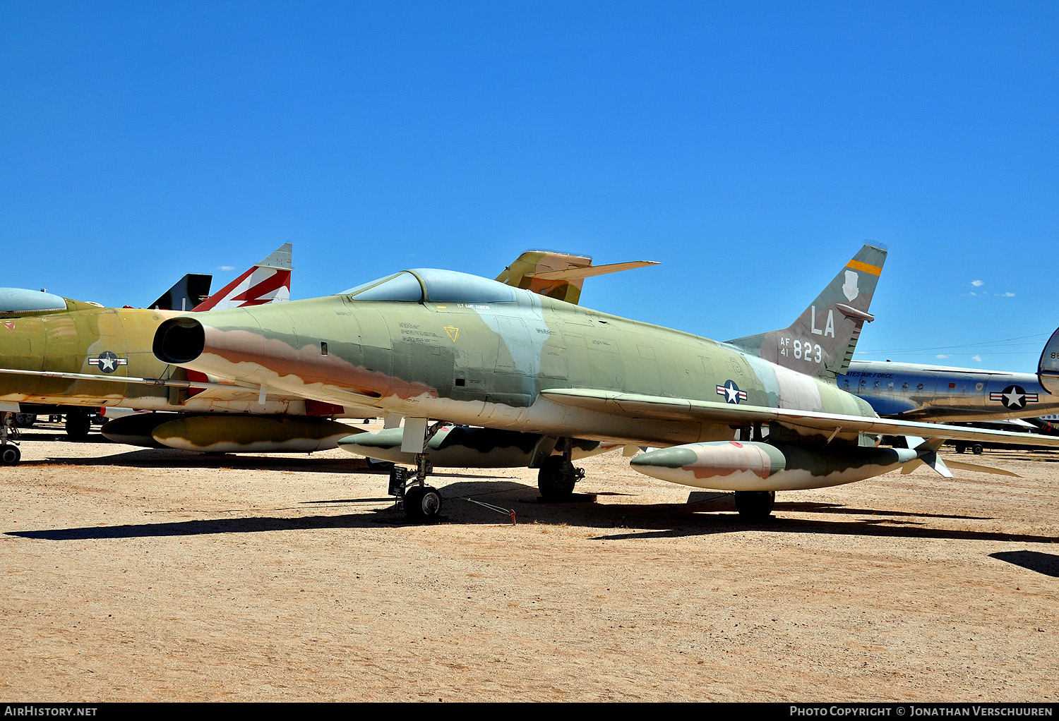 Aircraft Photo of 54-1823 / AF41-823 | North American F-100C Super Sabre | USA - Air Force | AirHistory.net #499362