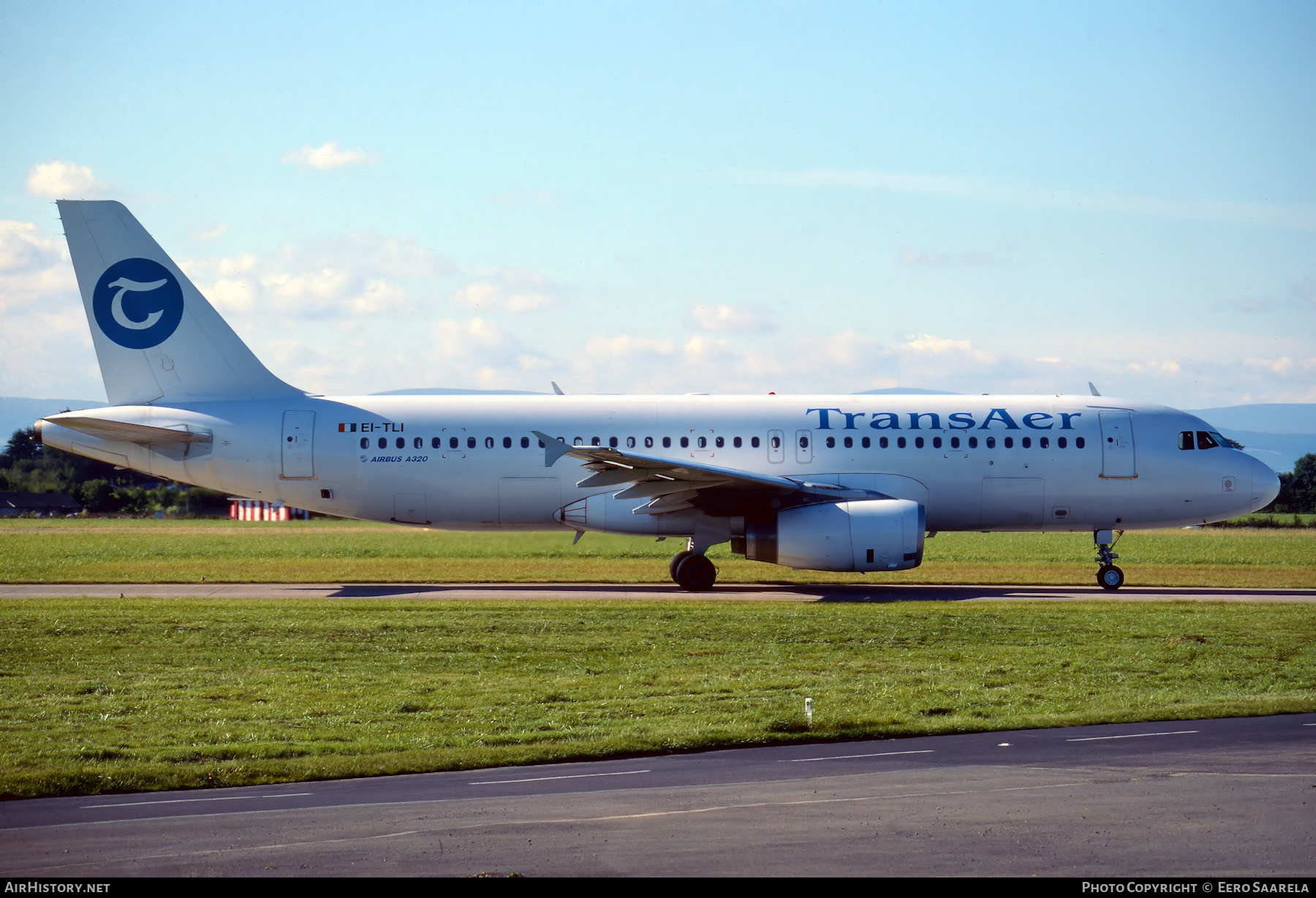 Aircraft Photo of EI-TLI | Airbus A320-231 | TransAer International Airlines | AirHistory.net #499366