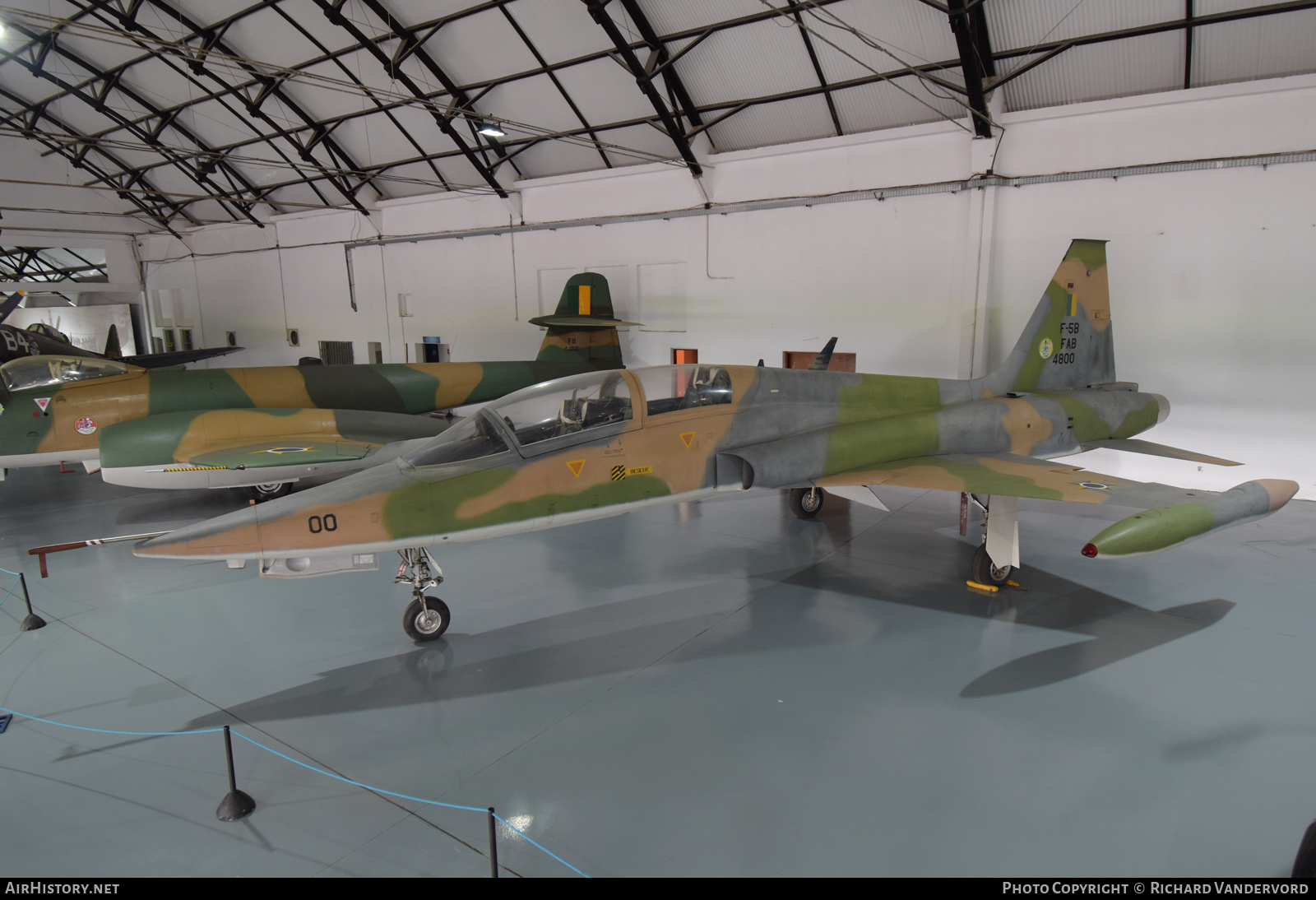 Aircraft Photo of 4800 | Northrop F-5B Freedom Fighter | Brazil - Air Force | AirHistory.net #499387