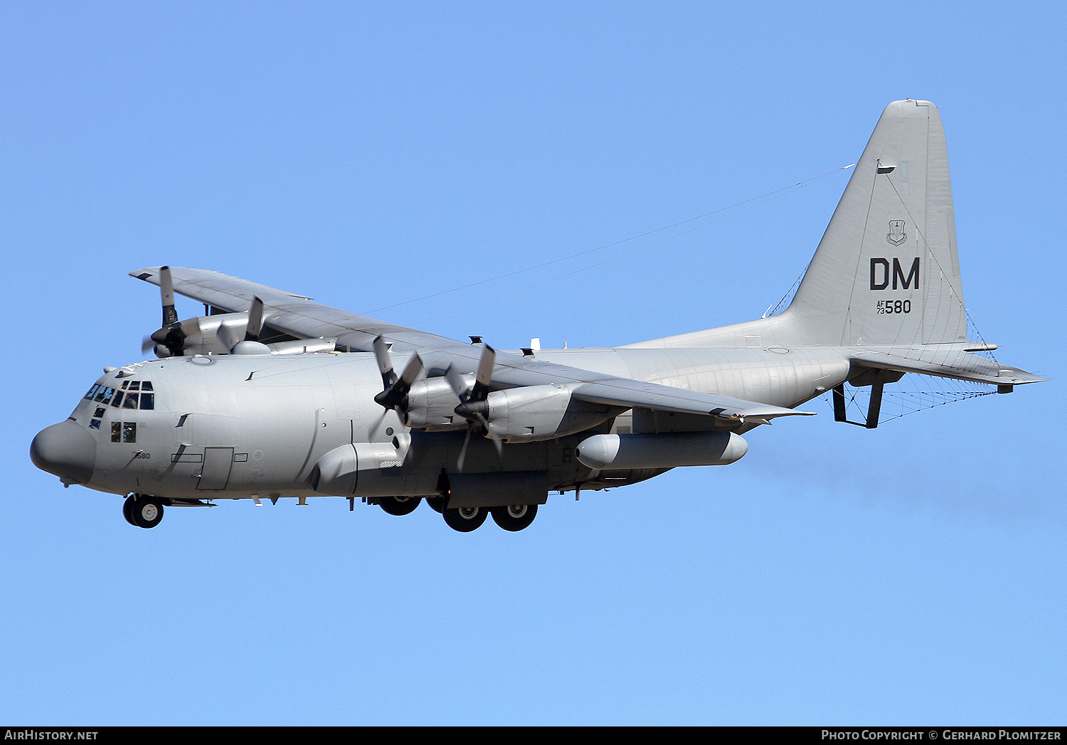 Aircraft Photo of 73-1580 / AF73-580 | Lockheed EC-130H Hercules (L-382) | USA - Air Force | AirHistory.net #499390