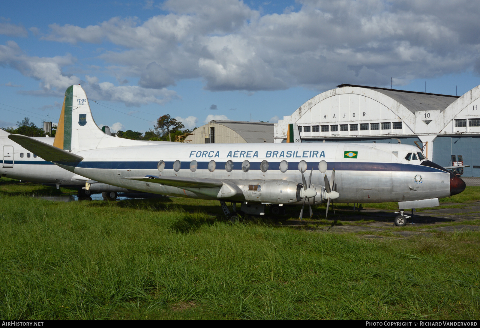 Aircraft Photo of 2101 | Vickers VC-90 Viscount (789D) | Brazil - Air Force | AirHistory.net #499424