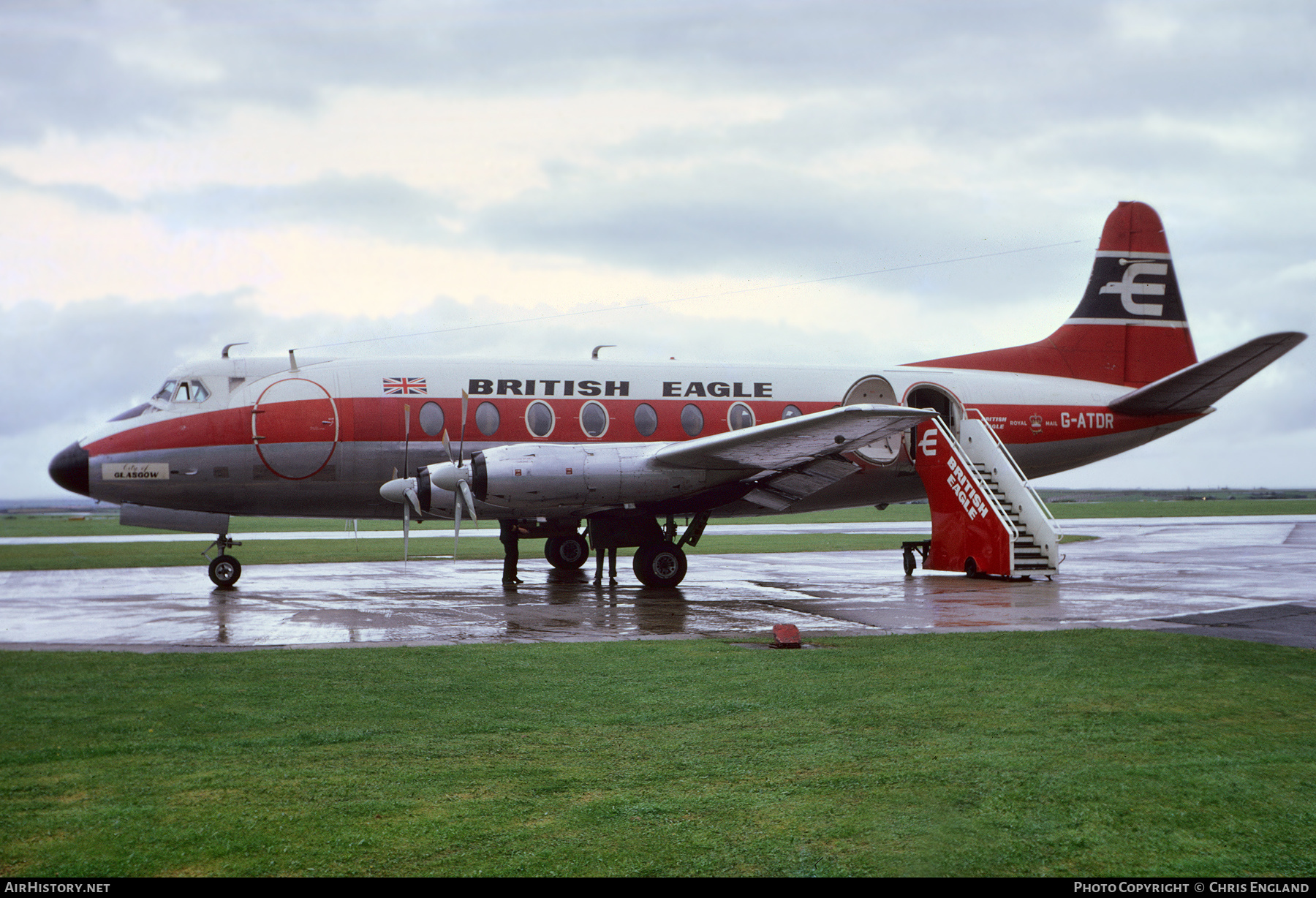 Aircraft Photo of G-ATDR | Vickers 739A Viscount | British Eagle International Airlines | AirHistory.net #499426