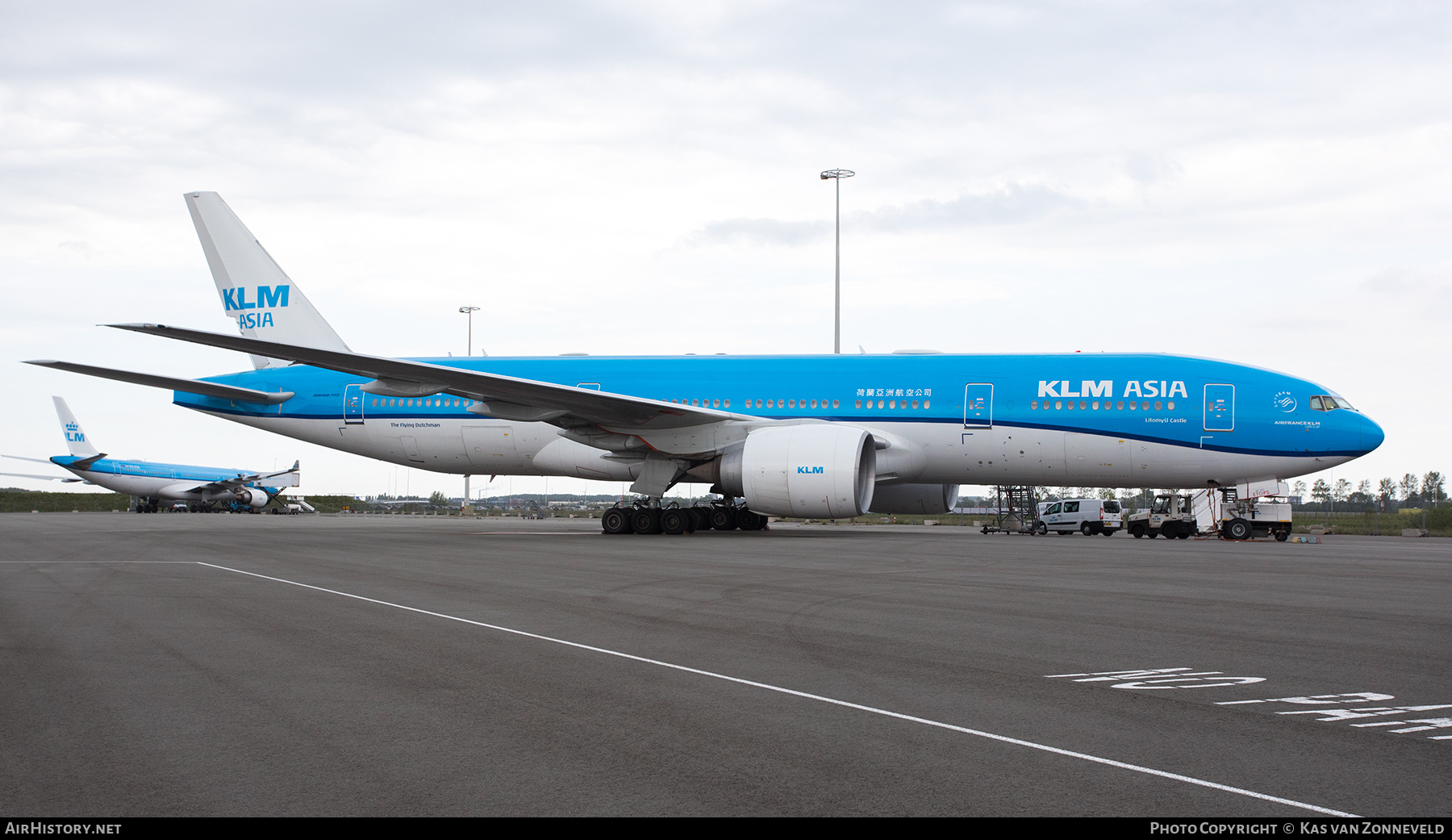 Aircraft Photo of PH-BQL | Boeing 777-206/ER | KLM Asia | AirHistory.net #499469