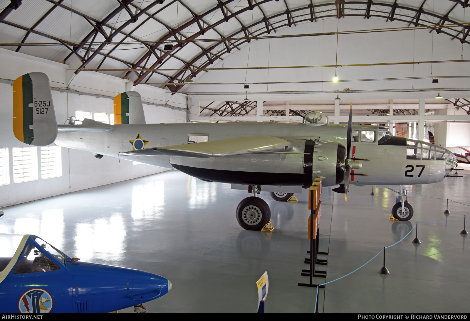 Aircraft Photo of 5127 | North American CB-25J Mitchell | Brazil - Air Force | AirHistory.net #499476