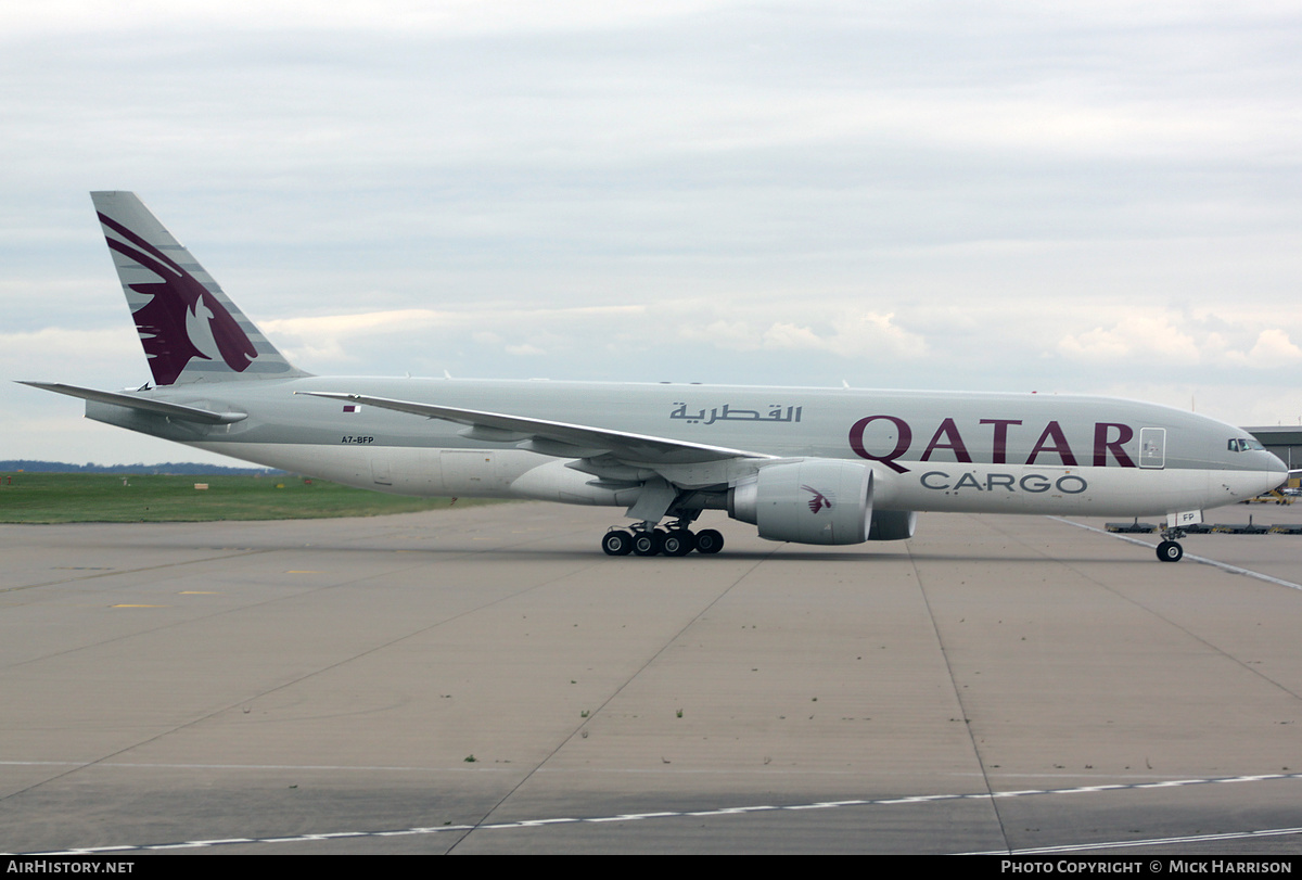 Aircraft Photo of A7-BFP | Boeing 777-F | Qatar Airways Cargo | AirHistory.net #499479