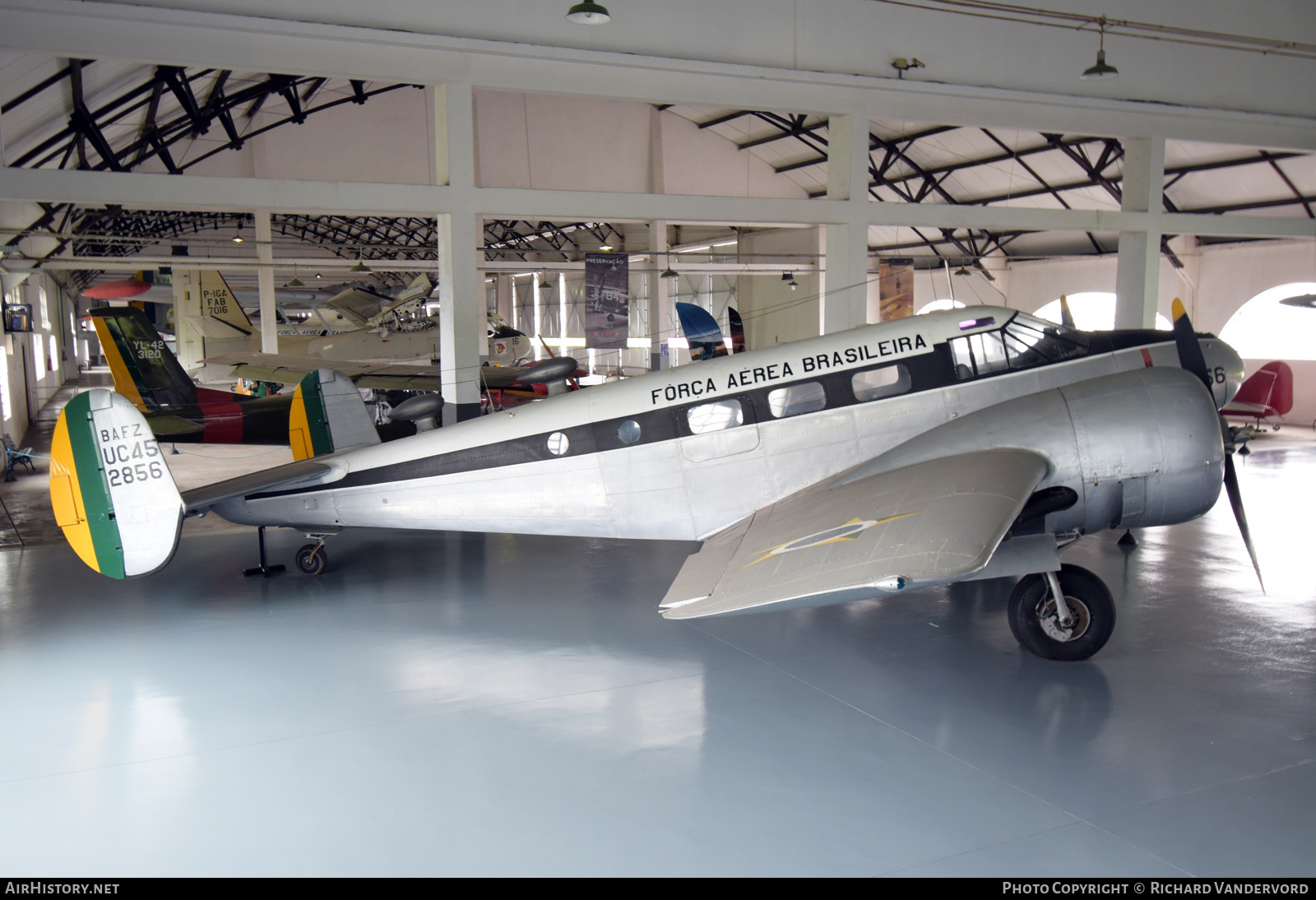 Aircraft Photo of 2856 | Beech UC-45F Expeditor | Brazil - Air Force | AirHistory.net #499484