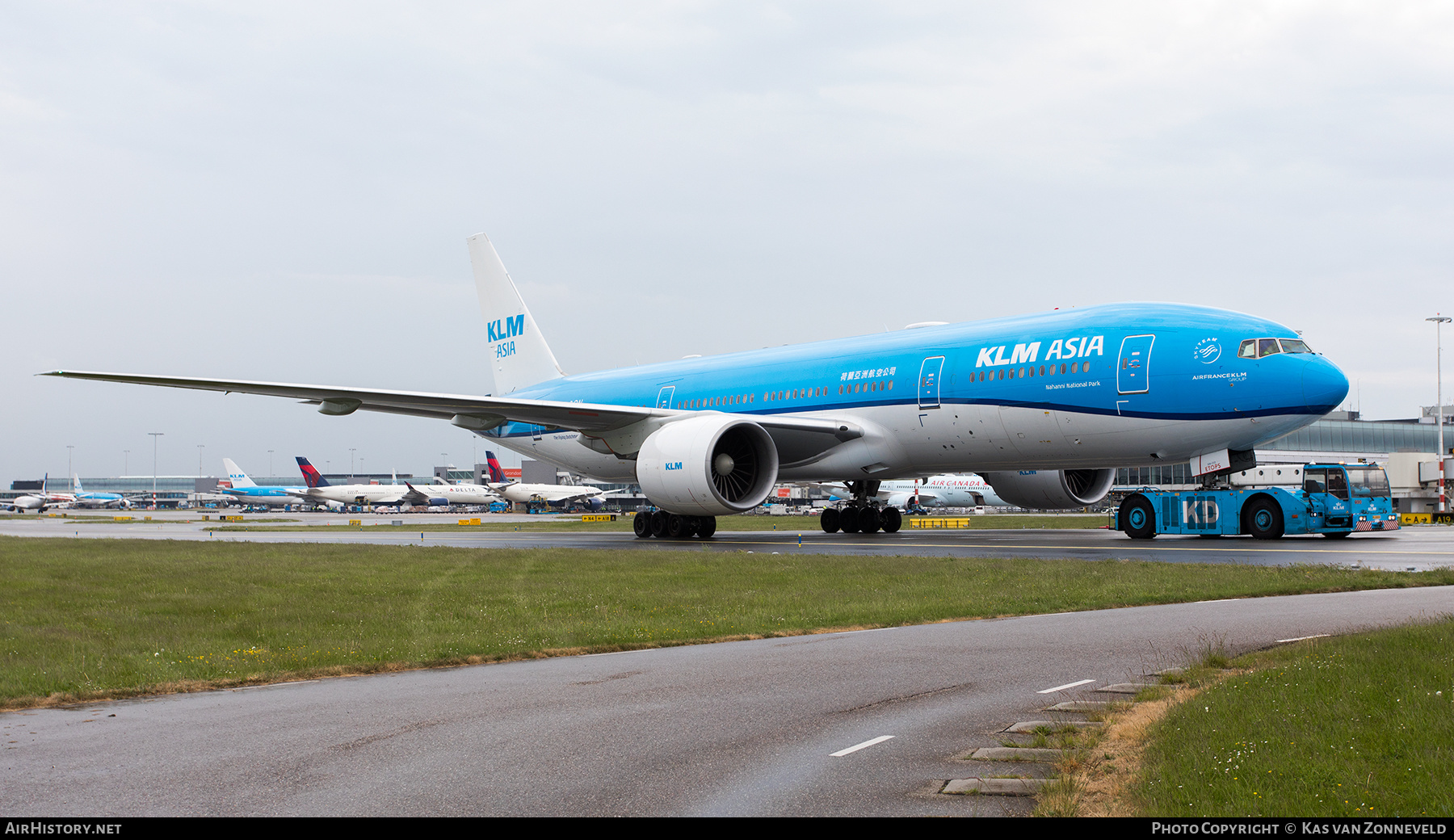 Aircraft Photo of PH-BQN | Boeing 777-206/ER | KLM Asia | AirHistory.net #499485
