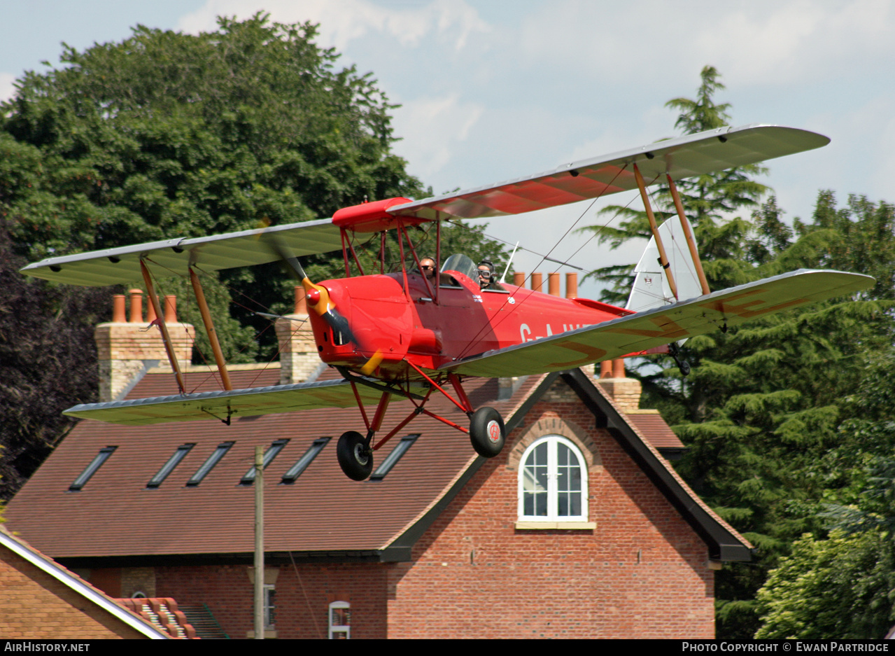 Aircraft Photo of G-AJVE | De Havilland D.H. 82A Tiger Moth II | AirHistory.net #499498