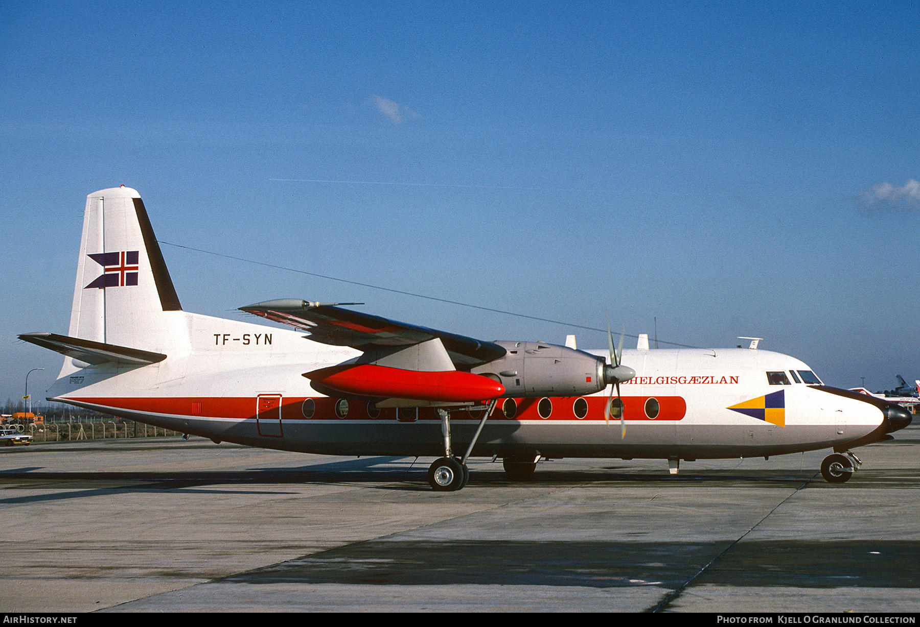 Aircraft Photo of TF-SYN | Fokker F27-200 Friendship | Landhelgisgæslan | AirHistory.net #499501