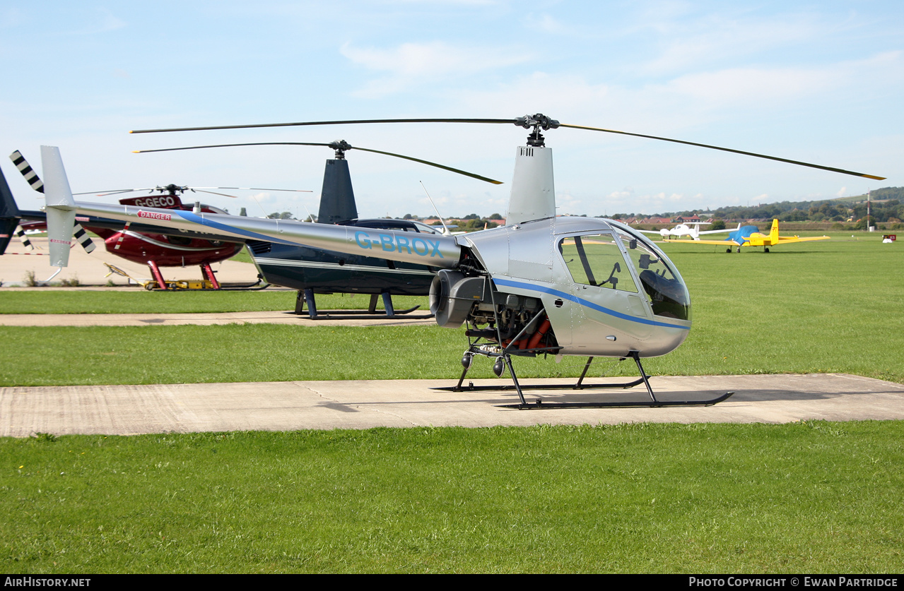 Aircraft Photo of G-BROX | Robinson R-22 Beta | AirHistory.net #499502