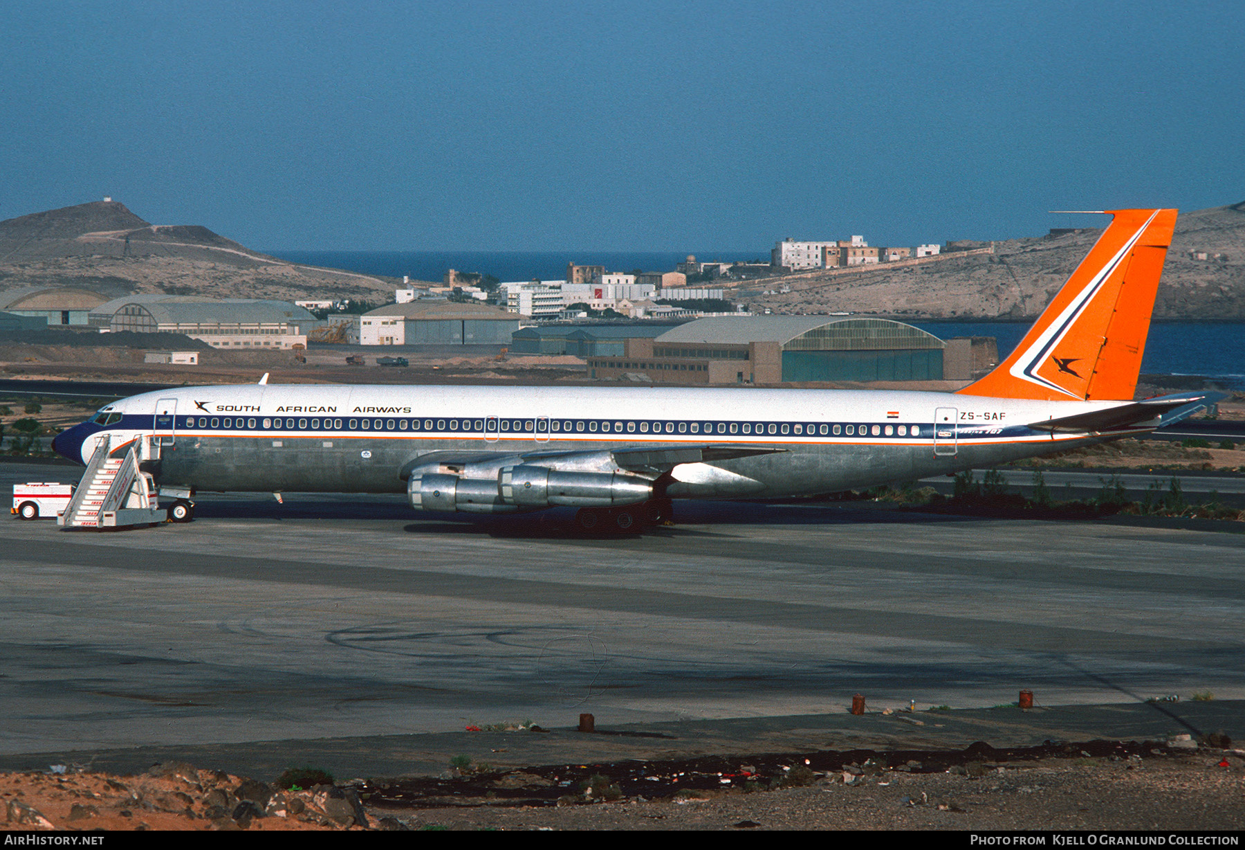 Aircraft Photo of ZS-SAF | Boeing 707-344C | South African Airways - Suid-Afrikaanse Lugdiens | AirHistory.net #499506