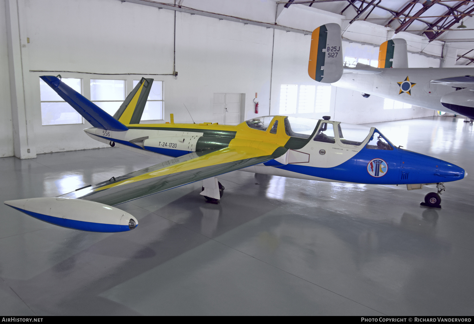 Aircraft Photo of 1720 / T-24-1720 | Fouga CM-170R Magister | Brazil - Air Force | AirHistory.net #499514