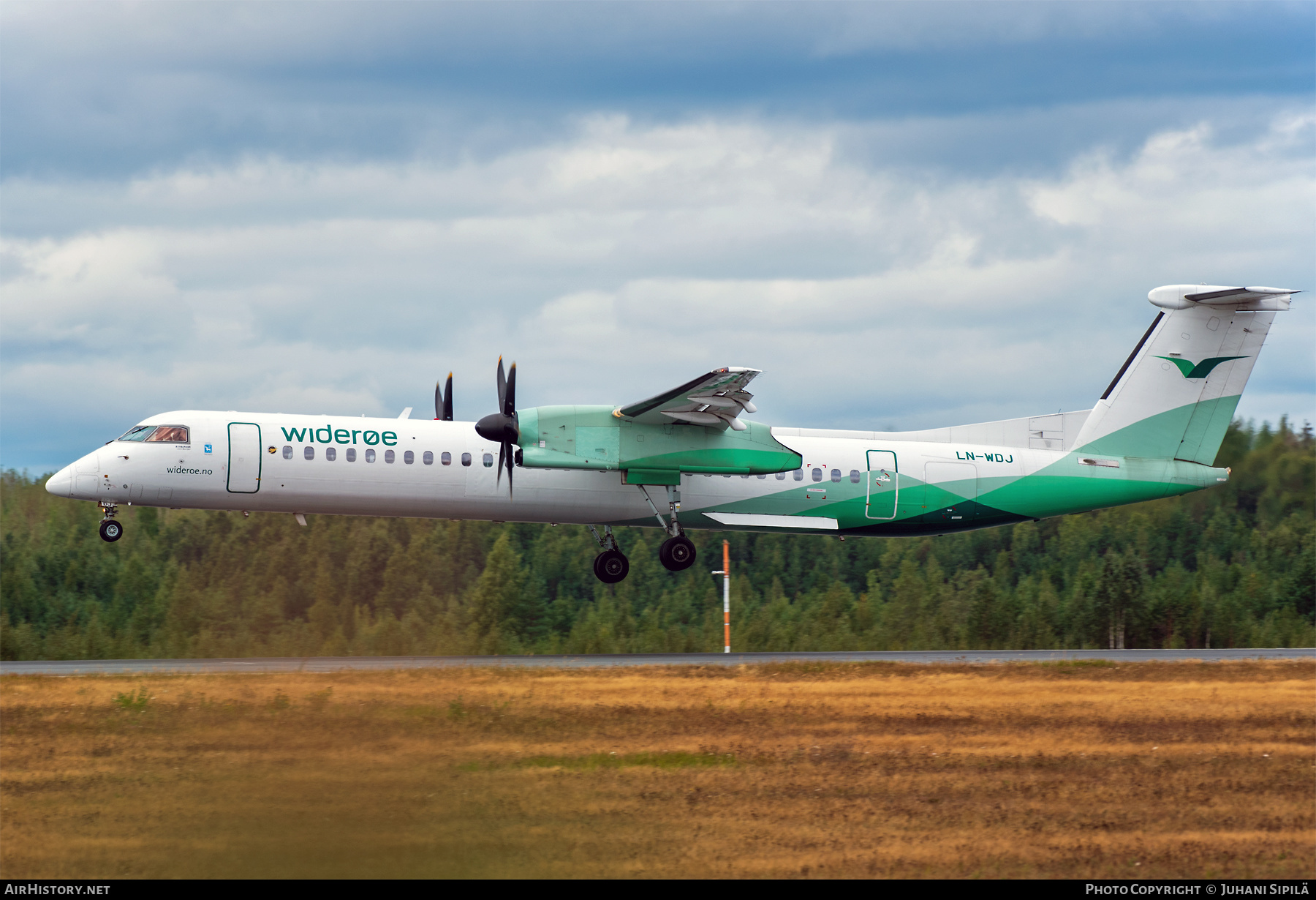 Aircraft Photo of LN-WDJ | Bombardier DHC-8-402 Dash 8 | Widerøe | AirHistory.net #499520