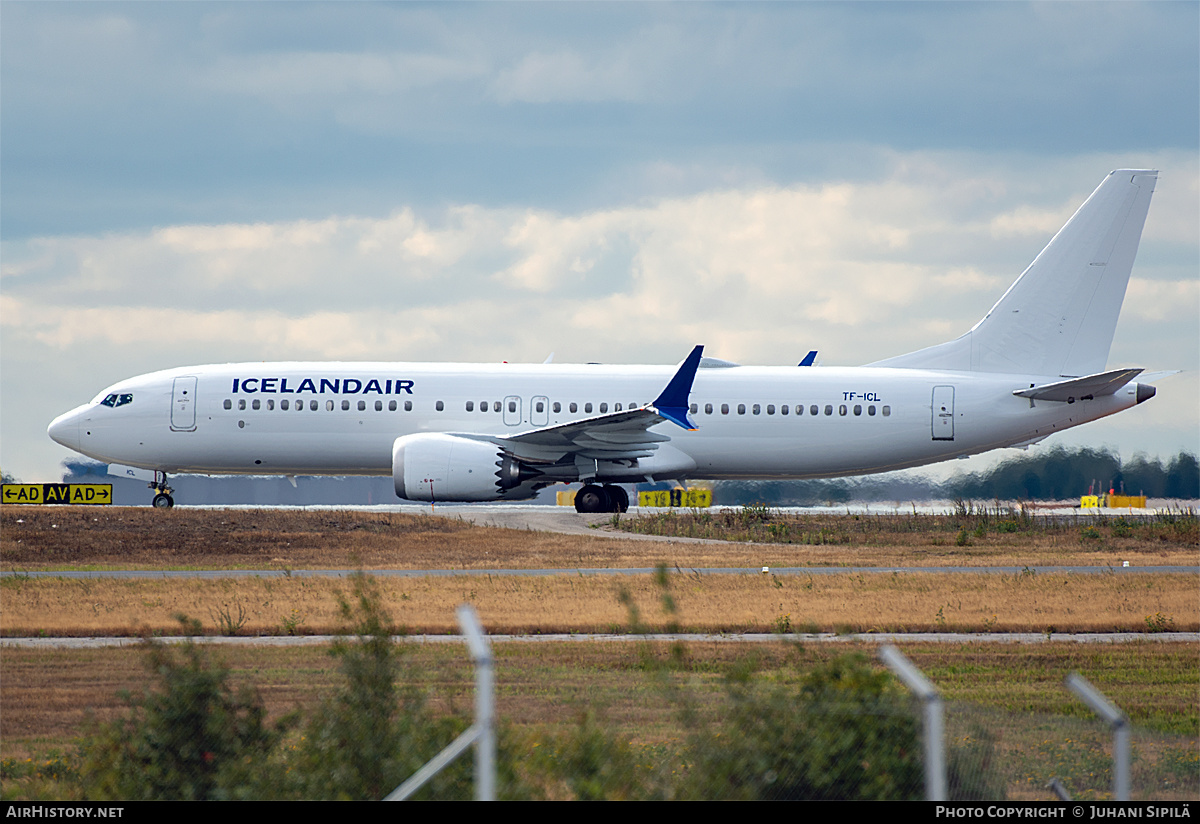 Aircraft Photo of TF-ICL | Boeing 737-8 Max 8 | Icelandair | AirHistory.net #499523