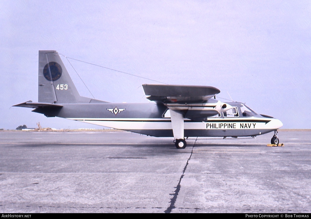 Aircraft Photo of 453 | Britten-Norman BN-2A-21 Islander | Philippines - Navy | AirHistory.net #499526