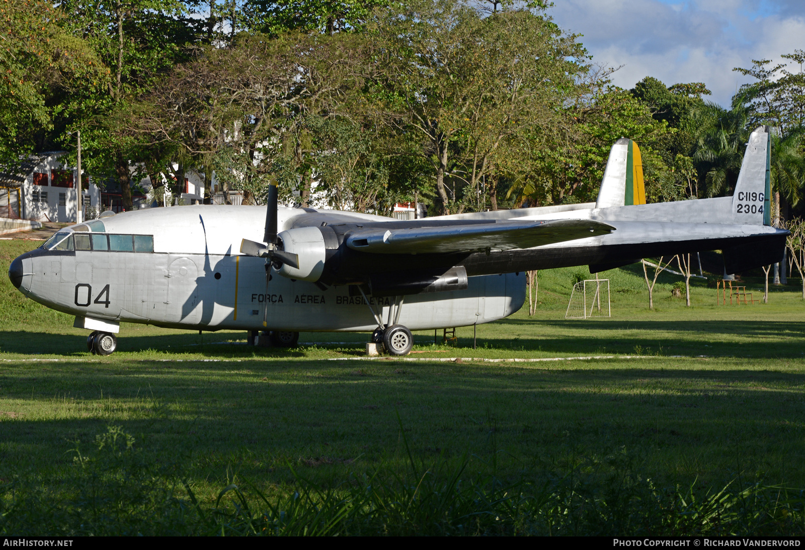 Aircraft Photo of 2304 | Fairchild C-119G Flying Boxcar | Brazil - Air Force | AirHistory.net #499527